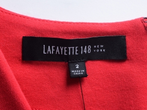 LAFAYETTE 148 NEW YORK ĿƮ 148, ĿƮ 148 , LAFAYETTE 148 ø V ũ ǽ(SIZE:55-66)